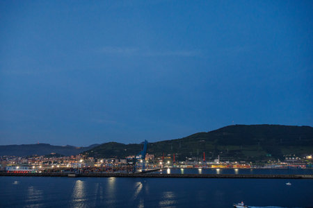 Getxo city in Spainの写真素材