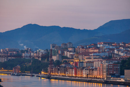Getxo city in Spainの写真素材