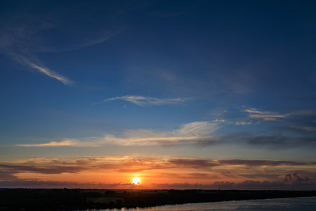 Bordeaux city at the Garonne river in Franceの写真素材