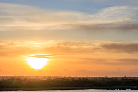 Bordeaux city at the Garonne river in Franceの写真素材