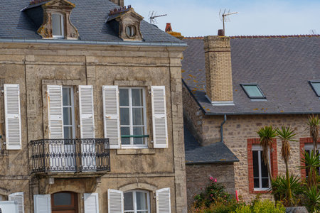 Cherbourg and the Normandy in Fracneの写真素材