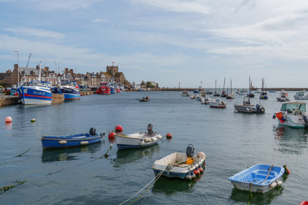 Cherbourg and the Normandy in Fracneの写真素材