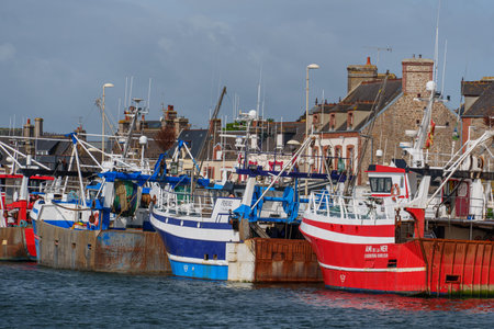 Cherbourg and the Normandy in Franceの写真素材