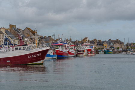 Cherbourg and the Normandy in Fracneの写真素材