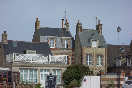 Cherbourg and the Normandy in Fracneの写真素材