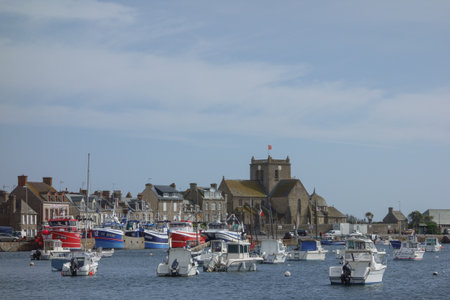 Cherbourg and the Normandy in Fracneの写真素材
