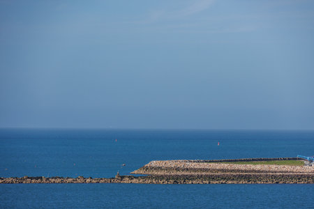Cherbourg and the Normandy in Franceの写真素材