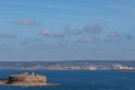 Cherbourg and the Normandy in Franceの写真素材