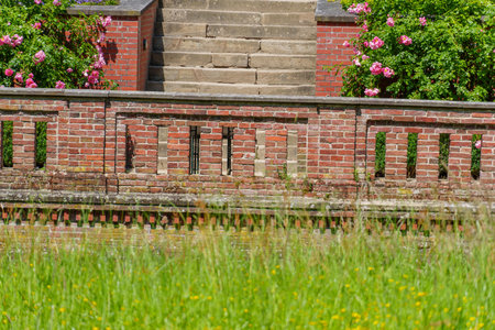 teh city of Leer in east Frisiaの写真素材