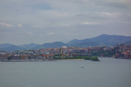 Bilbao city in Spain