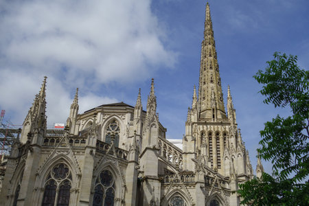 Bordeaux at the Garonne River in Franceの写真素材