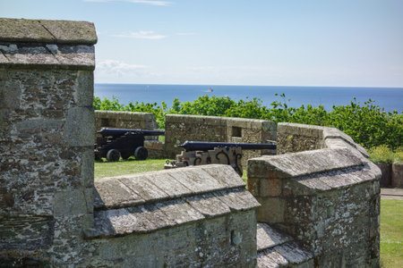 Falmouth in Cornwall, Englandの写真素材