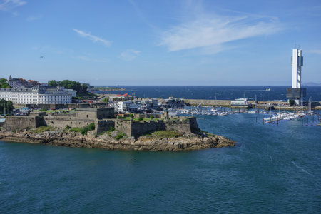 summer time in the german muensterlandの写真素材