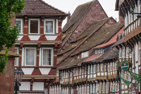 the old city of Einbeck in Germany
