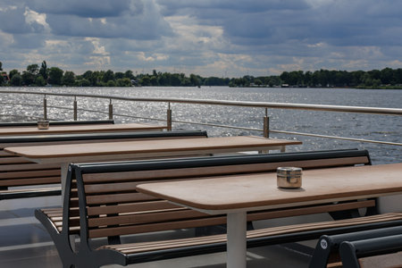at the Havel Lakes in the German Brandenburg