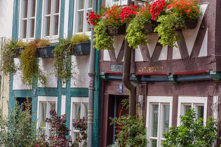 Hildesheim city in Lower Saxonyの写真素材