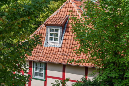 Hildesheim city in Lower Saxonyの写真素材