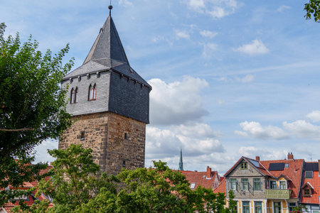 Hildesheim city in Lower Saxonyの写真素材