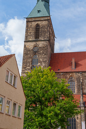 Hildesheim city in Lower Saxonyの写真素材