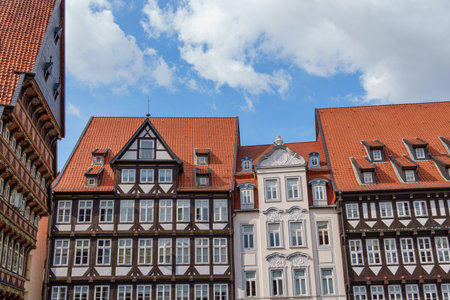 Hildesheim city in Lower Saxonyの写真素材