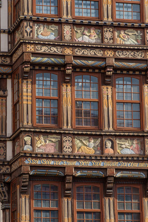 Hildesheim city in Lower Saxonyの写真素材