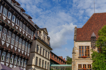 Hildesheim city in Lower Saxonyの写真素材