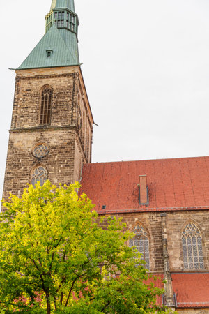 Hildesheim city in Lower Saxonyの写真素材
