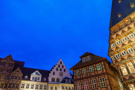 Hildesheim city in Lower Saxonyの写真素材