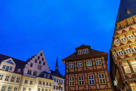 Hildesheim city in Lower Saxonyの写真素材