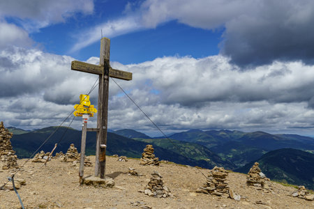 Carinthia in the Austrian Alpsの写真素材