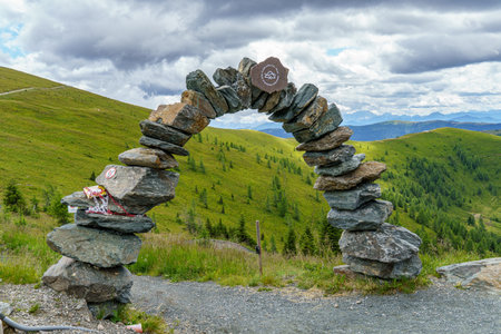 Carinthia in the Austrian Alpsの写真素材