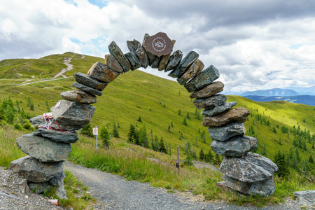 Carinthia in the Austrian Alpsの写真素材