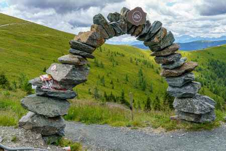 Carinthia in the Austrian Alpsの写真素材