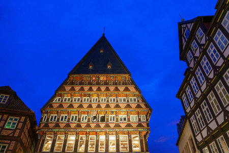 Hildesheim city in Lower Saxonyの写真素材