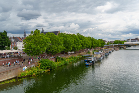 Maastricht city in the Netherlands