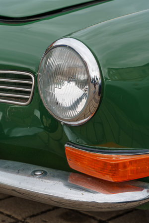 old cars and motorcycles in Germanyの写真素材