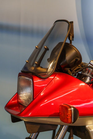 old cars and motorcycles in Germanyの写真素材