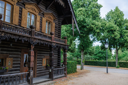 at the lakes near Potsdam in Brandenburgの写真素材