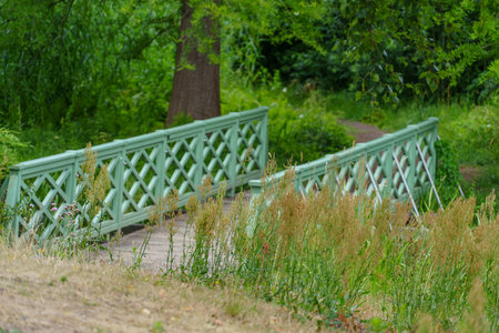 Potsdam city with historic buildings and green parksの写真素材