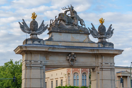 Roermond city in the Netherlandsの写真素材