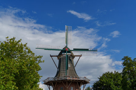 the city of Weener at the ems river