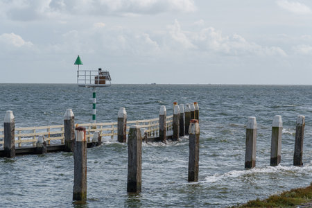 the island of Vlieland in the Dutch North Sea