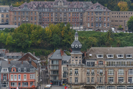 Dinant at the Meuse River in Belgium