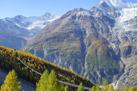 autumn time in Switzerlandの写真素材