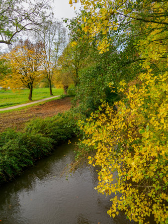autumn time in westphaliaの写真素材