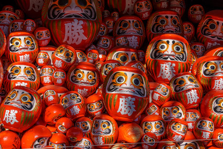 the city of osaka in japan at autumn timeの写真素材