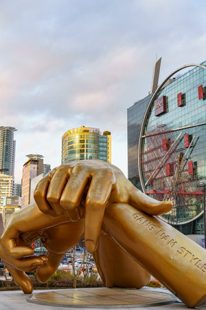 Seoul city in south koreaの写真素材