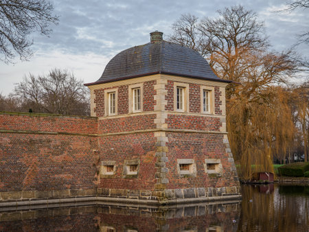 Christmas time at Ahaus in Westphaliaの写真素材