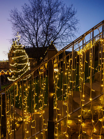 Christmas time at Bad Bentheim in Germany