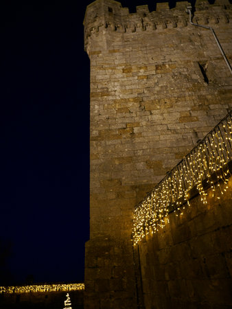 Christmas time at Bad Bentheim in Germanyの写真素材